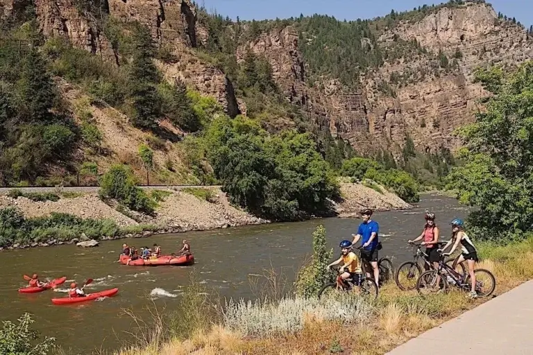 Canyon Bikes and Rafting